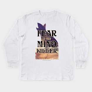 Fear Is The Mind Killer Sand Dunes Vintage Kids Long Sleeve T-Shirt